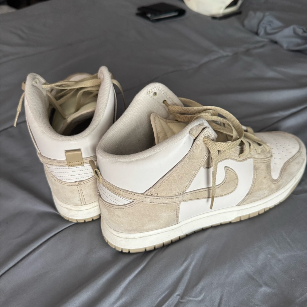 Nike dunk high size 10.5 “cream”